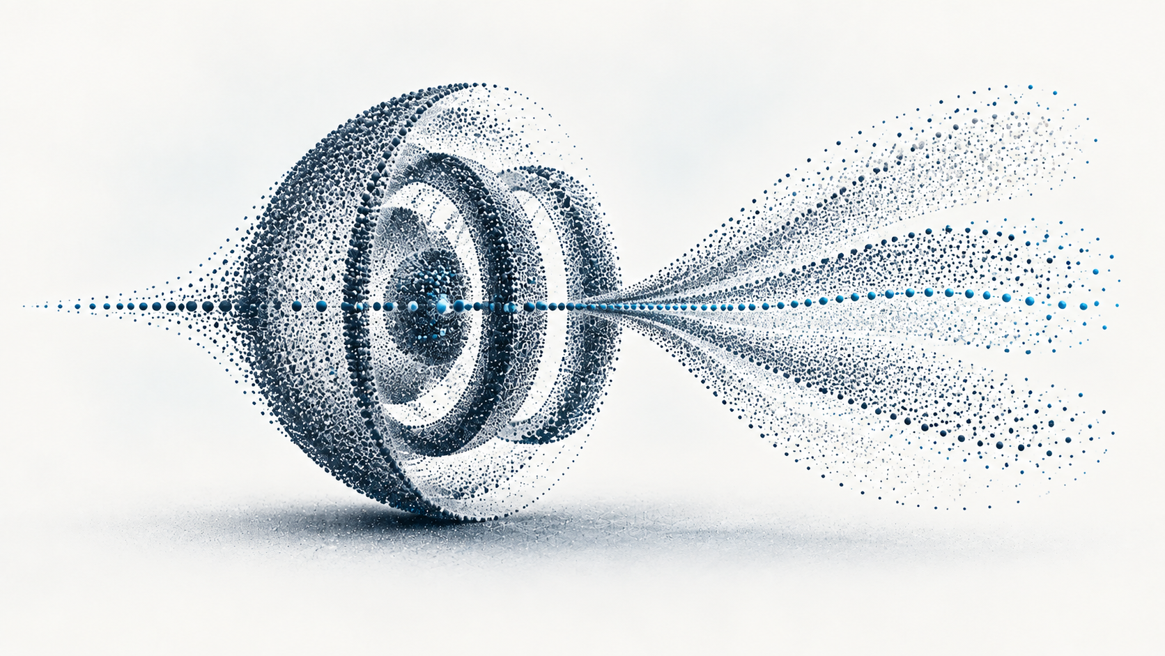 A point-cloud temporal lens emits multiple contained probabilistic forecasting layers.